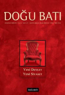 Doğu Batı Sayı:21 Kasım-Aralık-Ocak 2002-03 (Üç Aylık Düşünce Dergisi)