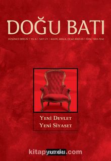 Doğu Batı Sayı:21 Kasım-Aralık-Ocak 2002-03 (Üç Aylık Düşünce Dergisi) - Bilinmeyen Yazar