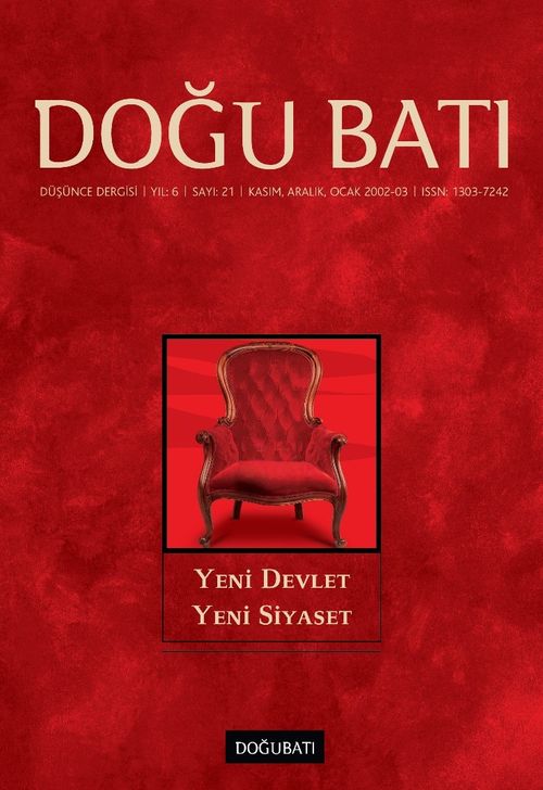 Doğu Batı Sayı:21 Kasım-Aralık-Ocak 2002-03 (Üç Aylık Düşünce Dergisi)