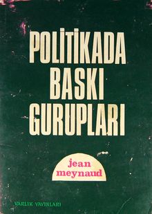 Politikada Baskı Grupları (1-E-40)
