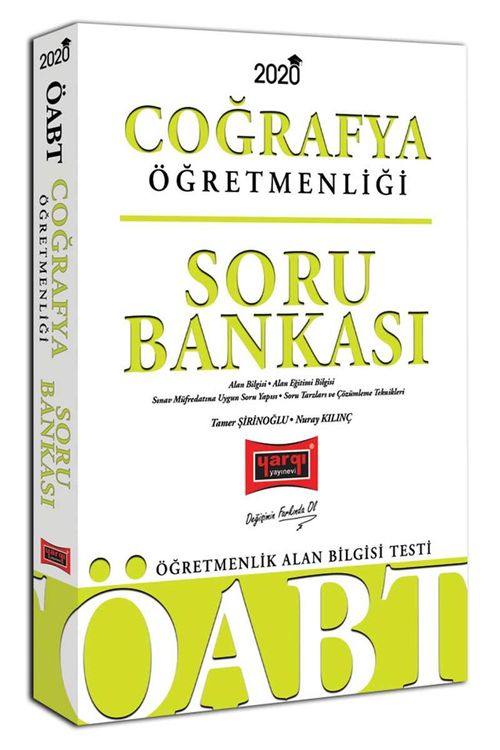 2020 ÖABT Coğrafya Öğretmenliği Soru Bankası