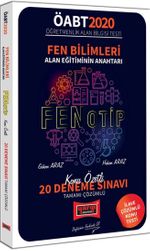 2020 ÖABT Fen Bilimleri Fenotip Konu Özetli Tamamı Çözümlü 20 Deneme Sınavı