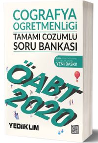 2020 KPSS ÖABT Coğrafya Öğretmenliği Tamamı Çözümlü Soru Bankası 