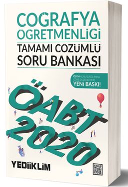 2020 KPSS ÖABT Coğrafya Öğretmenliği Tamamı Çözümlü Soru Bankası 