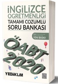 2020 KPSS ÖABT İngilizce Öğretmenliği Tamamı Çözümlü Soru Bankası 