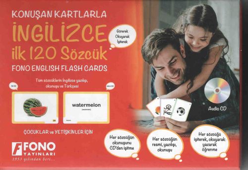 Sesli Kartlarla İngilizce İlk 120 Sözcük (Cd'li)