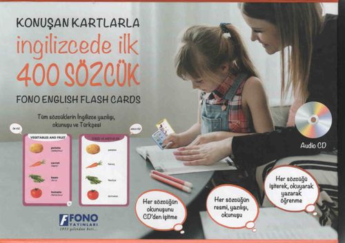 Sesli Kartlarla İngilizcede 400 Sözcük (Cd'li)