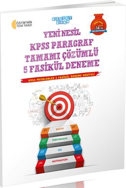 Yeni Nesil KPSS Paragraf Tamamı Çözümlü 5 Fasikül Deneme