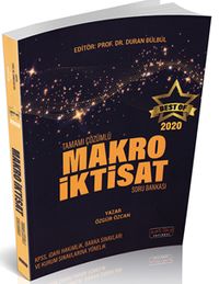 Best of  Makro İktisat Tamamı Çözümlü Soru Bakası