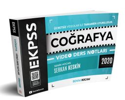 2020 E-KPSS Coğrafya Video Ders Notları Benim Hocam Yayınları  
