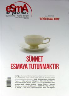 Esma İle Yaşamak Aylık Esma-i Hüsna Dergisi Sayı:28 Mayıs 2015