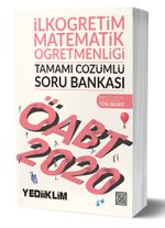2020 ÖABT İlköğretim Matematik Öğretmenliği Tamamı Çözümlü Soru Bankası