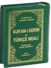 Kur&rsquo;an-ı Kerim ve T&uuml;rk&ccedil;e Meali (Renkli, Cep Boy, Kılıflı ) Bilgisayar Hatlı