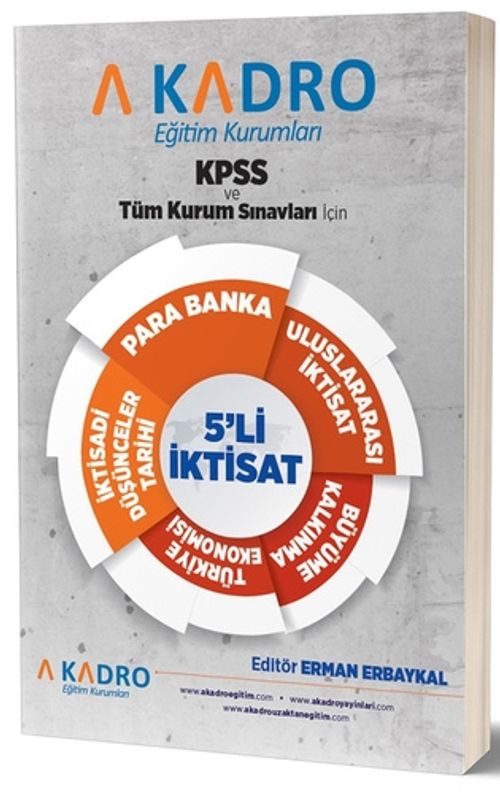 KPSS A Grubu 5'li İktisat Konu Anlatımlı 