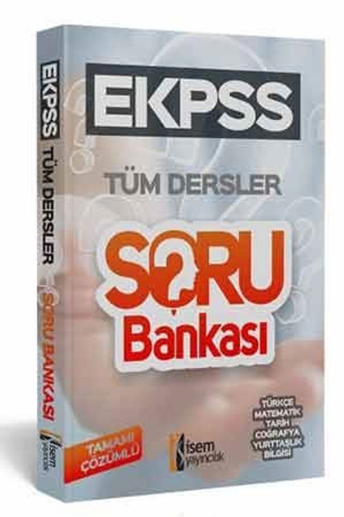 2020 EKPSS Tüm Dersler Tamamı Çözümlü Soru Bankası 