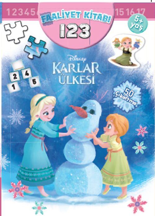 Disney Karlar Ülkesi Faaliyet Kitabı 123