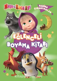 Maşa İle Koca Ayı Eğlenceli Boyama Kitabı - Kolektif