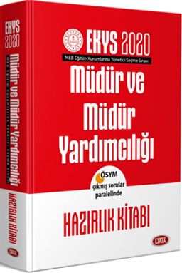 2020 MEB EKYS Müdür ve Müdür Yardımcılığı Hazırlık Kitabı