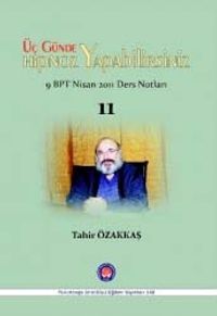 Üç Günde Hipnoz Yapabilirsiniz & 9. BPT Nisan 2011 Ders Notları 11