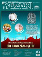 Yüzakı Aylık Edebiyat, Kültür, Sanat, Tarih ve Toplum Dergisi / Sayı:124 Haziran 2015