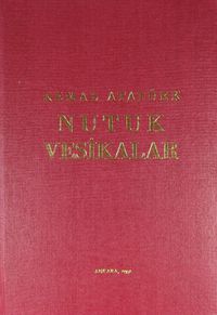 Nutuk Vesikalar (Ciltli)