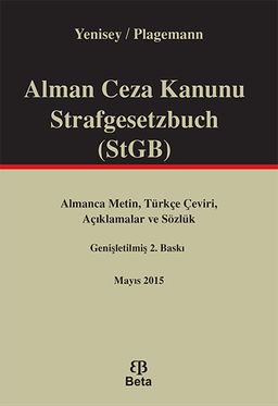 Alman Ceza Kanunu / Strafgesetzbuch 