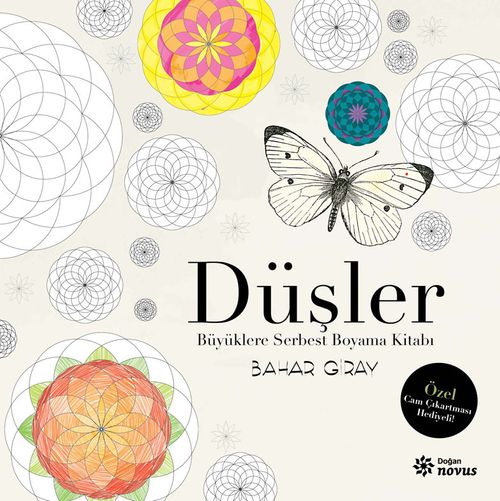 Düşler & Büyüklere Serbest Boyama Kitabı
