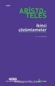 İkinci Çözümlemeler - Aristoteles (Aristo)