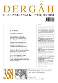 Dergah Edebiyat Sanat Kültür Dergisi Sayı:358 Aralık 2019