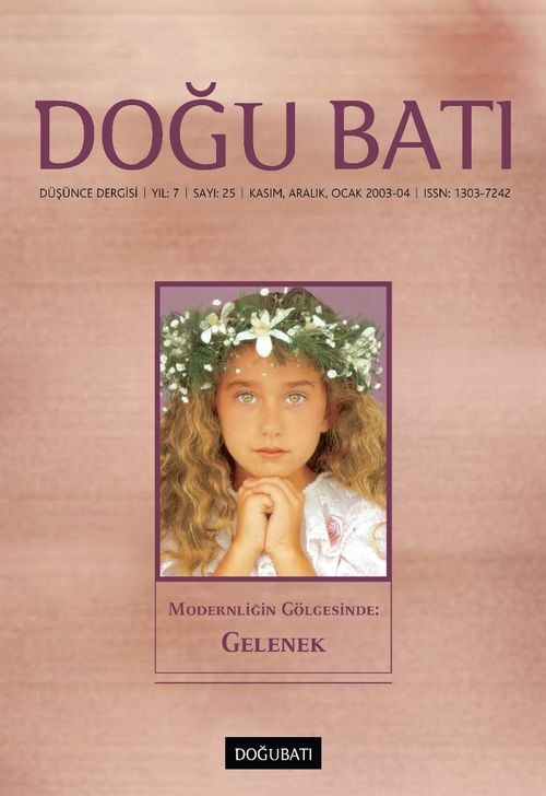 Doğu Batı Sayı: 25 Kasım,Aralık,Ocak 2003 (Üç Aylık Düşünce Dergisi)