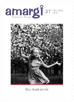 Amargi 3 Aylık Feminist Teori ve Politika Dergisi Sayı:37 Yaz 2015