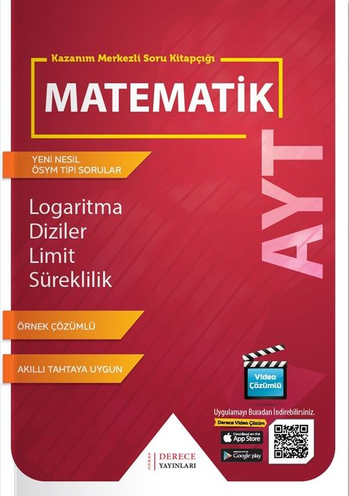AYT Logaritma Diziler Limit Süreklilik 