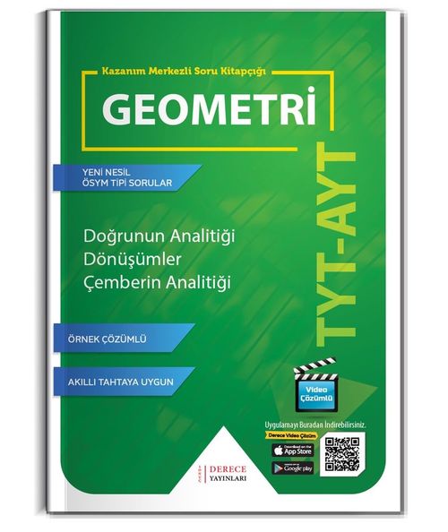 TYT AYT Geometri Doğrunun Analitiği Dönüşümler Çemberin Analitiği 