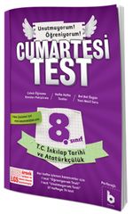 8. Sınıf CumartesiTest T. C İnkılap Tarihi ve Atatürkçülük 