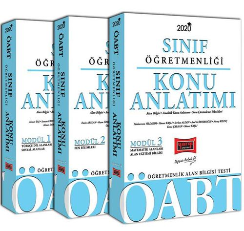 2020 ÖABT Sınıf Öğretmenliği Konu Anlatımlı Modüler Set (3 Kitap)