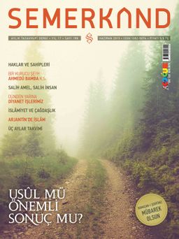 Semerkand Aylık Tasavvufi Dergi Sayı:198 Haziran 2015