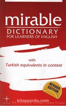 Mirable Dictionary (İngilizce-İngilizce-Türkçe / Türkçe-İngilizce)