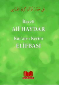 İlaveli Ali Haydar Kur'an-ı Kerim Elifbası