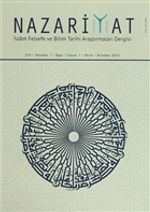 Nazariyat - İslam Felsefe ve Bilim Tarihi Araştırmaları Dergisi Sayı: 1 