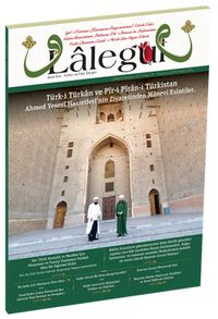 Lalegül Aylık İlim Kültür ve Fikir Dergisi Sayı:29 Temmuz 2015