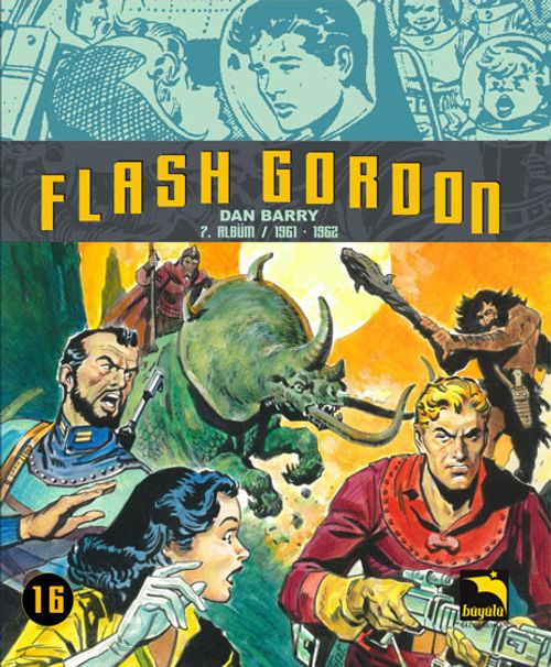 Flash Gordon Cilt:16. Cilt 7. Albüm 1961-1962