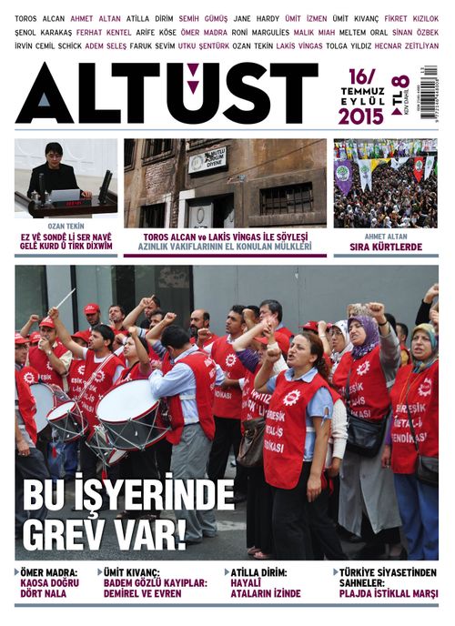 Altüst Dergisi Sayı:16 2015