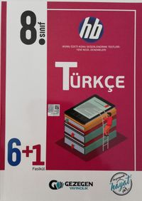 8. Sınıf Türkçe 6+1 HB 