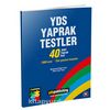 YDS Yaprak Testler (40 Adet Yaprak Test)