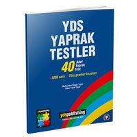 YDS Yaprak Testler (40 Adet Yaprak Test) 