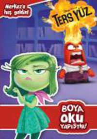 Disney - Ters Yüz  Boya Oku Yapıştır
