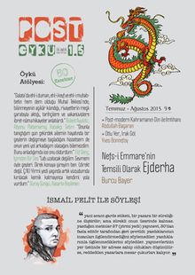 Post Öykü Sayı:5 Temmuz-Ağustos 2015