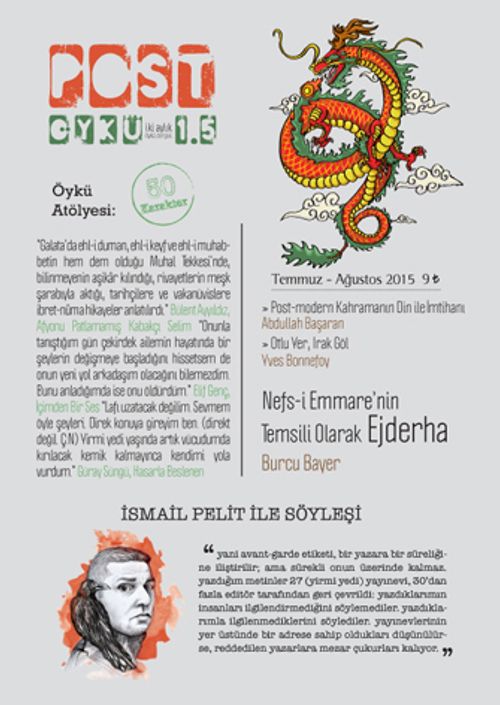 Post Öykü Sayı:5 Temmuz-Ağustos 2015
