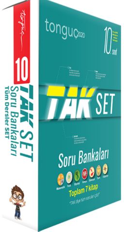 10. Sınıf TAK Tüm Dersler Seti (7 Kitap)