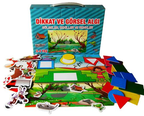 Dikkat ve Görsel Algı & Gölgeler, Renkler ve Şekiller